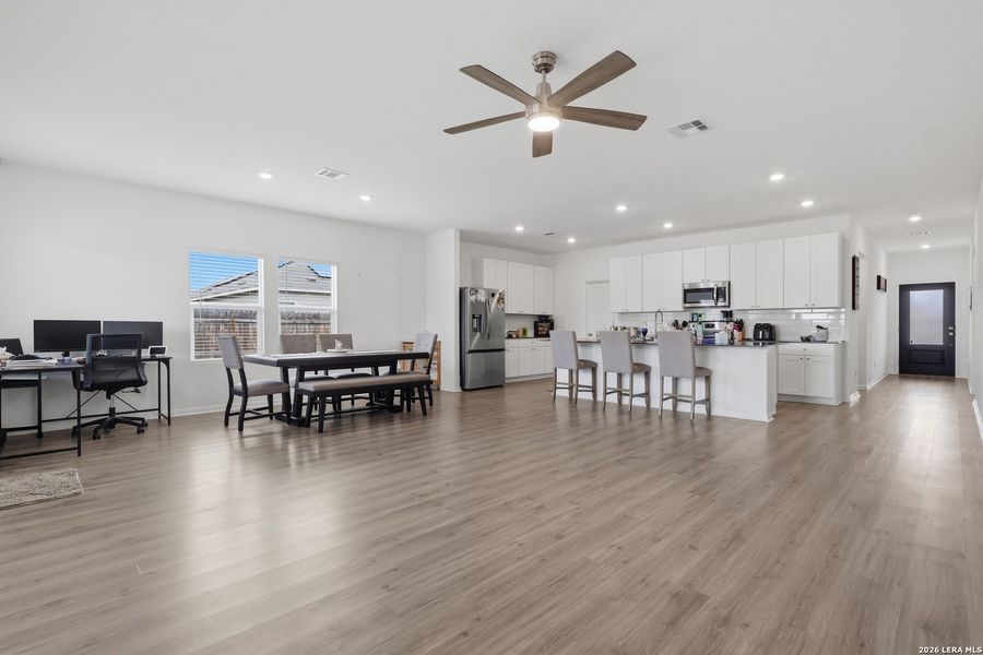 Furnished interior view inside a new home in , San Antonio (Image 9). Furnished interior view inside a new home in , San Antonio (Image 9).