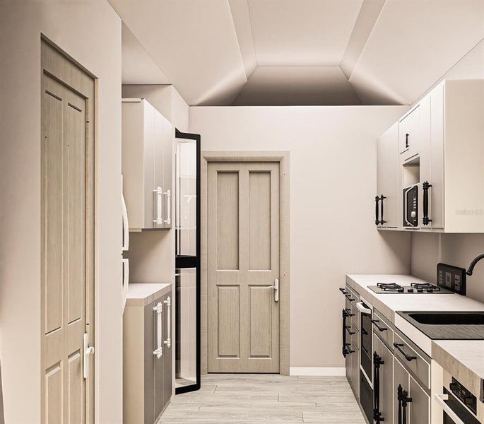 Furnished interior view inside a new home in , Dunnellon (Image 8).