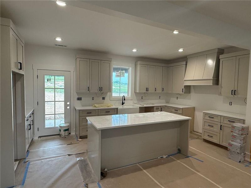 In-progress construction of a new home in , Calhoun, GA (Image 5).