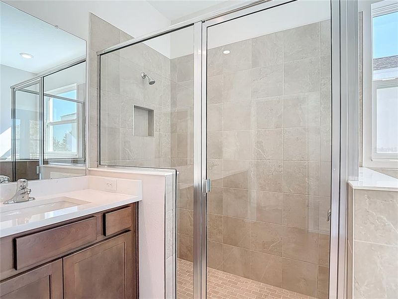 Furnished interior view inside a new home in Mirada, San Antonio (Image 8).