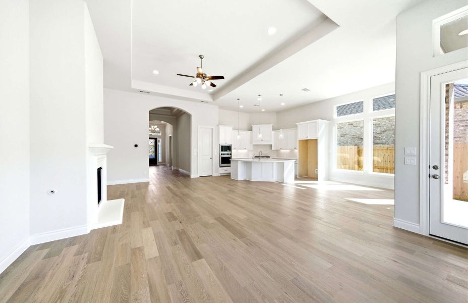 Spacious, unfurnished interior of a new home in The Highlands 55′, Porter (Image 31).