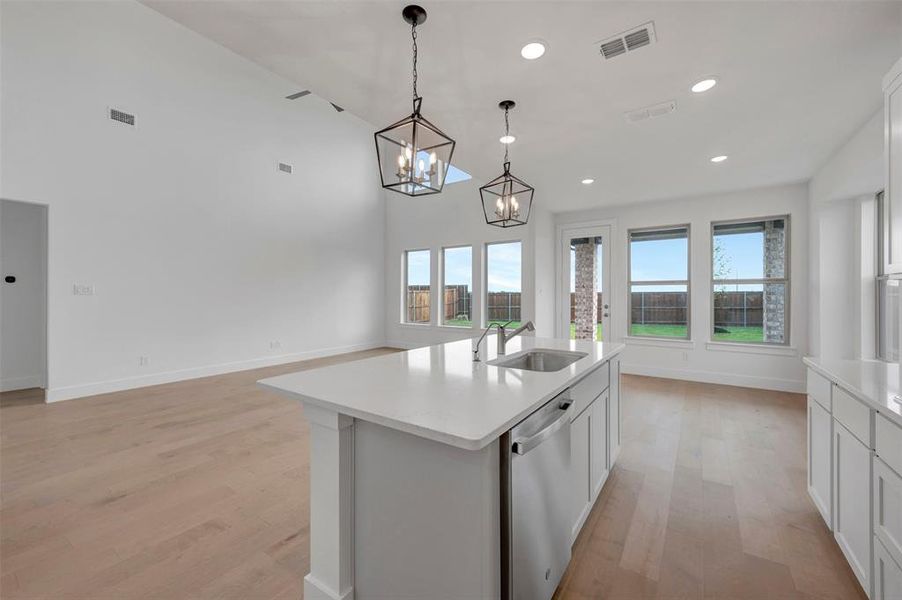 Furnished interior view inside a new home in Lilyana, Celina (Image 7).