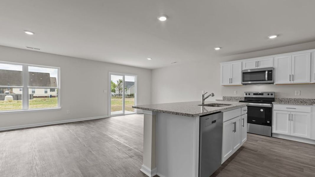 Furnished interior view inside a new home in Aspen Place, Thomasville (Image 4).