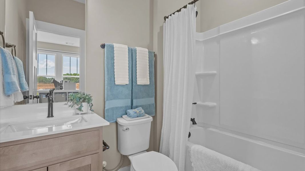 Representative furnished interior of a home built from the Stonefield by DRB Homes in Easler Farm, Boiling Springs (Image 10). Representative furnished interior of a home built from the Stonefield by DRB Homes in Easler Farm, Boiling Springs (Image 10).