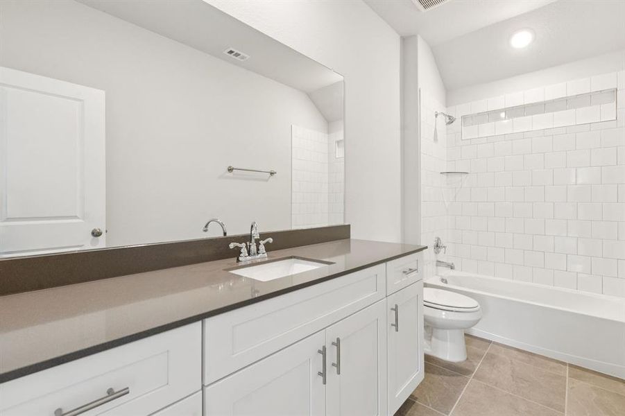 Furnished interior view inside a new home in Venetian, Weston (Image 7).