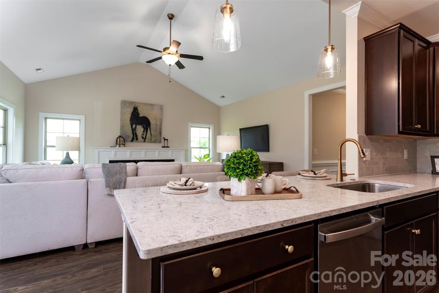 Furnished interior view inside a new home in , Monroe (Image 5). Furnished interior view inside a new home in , Monroe (Image 5).