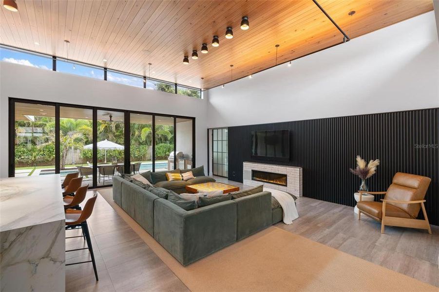 Furnished interior view inside a new home in , Sarasota (Image 55).