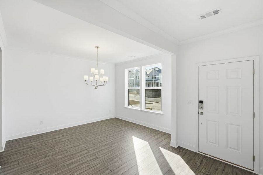 Representative unfurnished interior of a home built from the Kenwood by Taylor Morrison in Stratford Hills, Ball Ground (Image 13). Representative unfurnished interior of a home built from the Kenwood by Taylor Morrison in Stratford Hills, Ball Ground (Image 13).