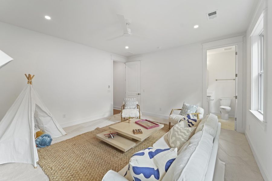 Furnished interior view inside a new home in , Hollywood (Image 51).