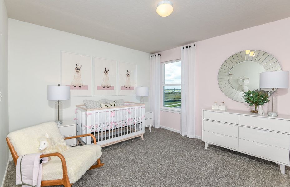Furnished interior view inside a new home in Oakfield Lakes, Parrish (Image 9).