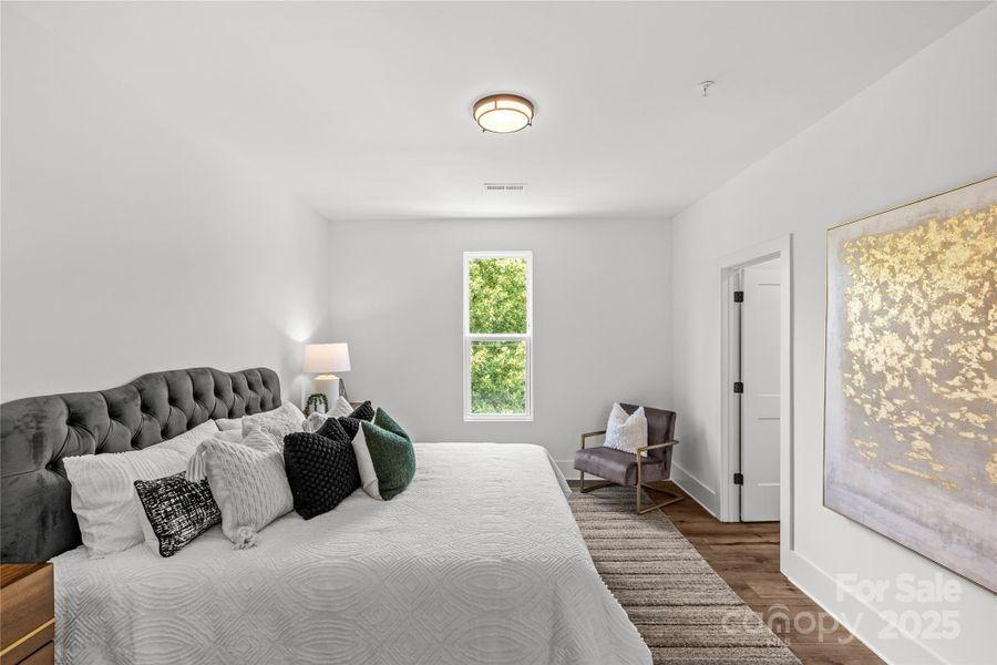 Furnished interior view inside a new home in , Charlotte (Image 17).