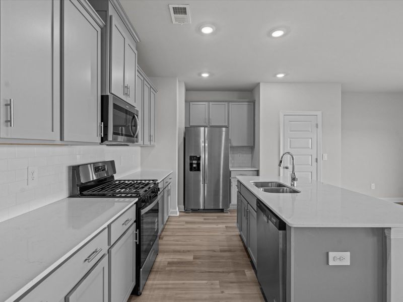 Furnished interior view inside a new home in Brayfield Manor - Heritage Collection, Wellford (Image 3).