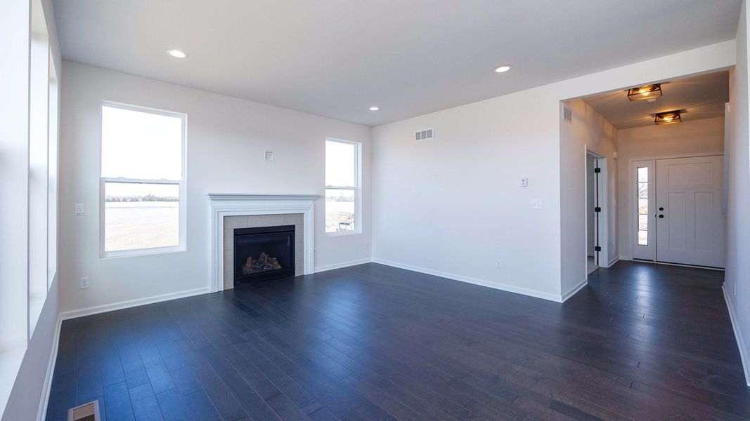 Representative unfurnished interior of a home built from the The Kettering by Norfolk Homes in Preserve at Magnolia Park, Jackson (Image 28).