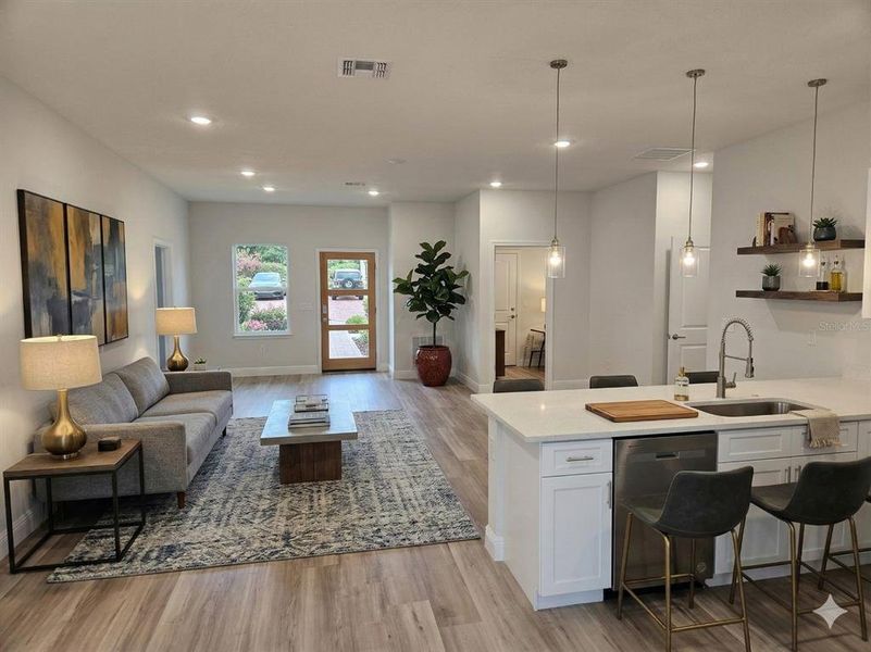 Furnished interior view inside a new home in , Ocala (Image 6).