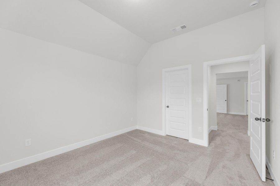 Spacious, unfurnished interior of a new home in Santa Rita Ranch, Liberty Hill (Image 58). Spacious, unfurnished interior of a new home in Santa Rita Ranch, Liberty Hill (Image 58).