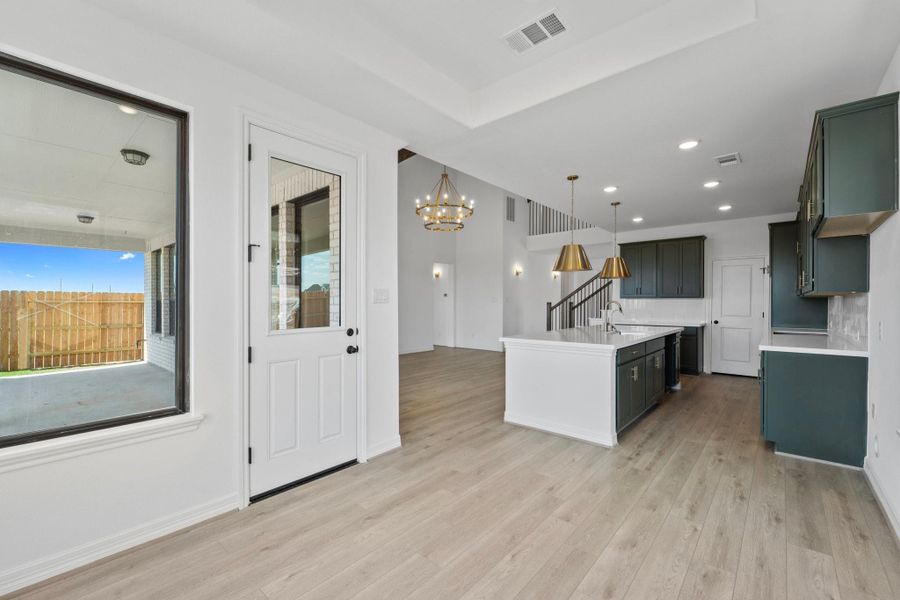 Furnished interior view inside a new home in Blue Heron Estates, Mont Belvieu (Image 8).