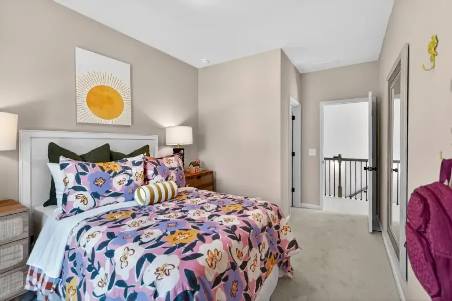 Furnished interior view inside a new home in Allen Manor, Hoschton (Image 25).