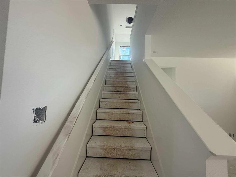 Stair Construction Progress