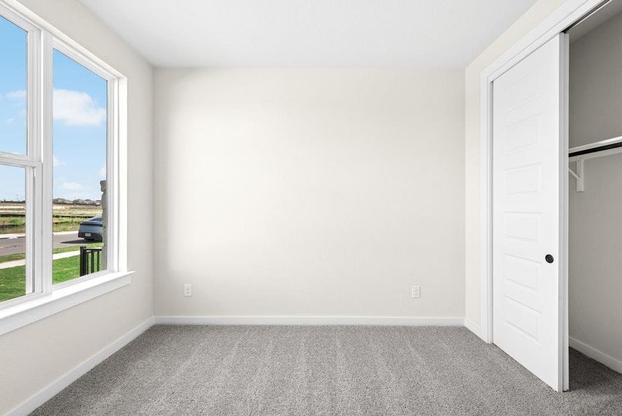 Spacious, unfurnished interior of a new home in University Heights, Round Rock (Image 19). Spacious, unfurnished interior of a new home in University Heights, Round Rock (Image 19).