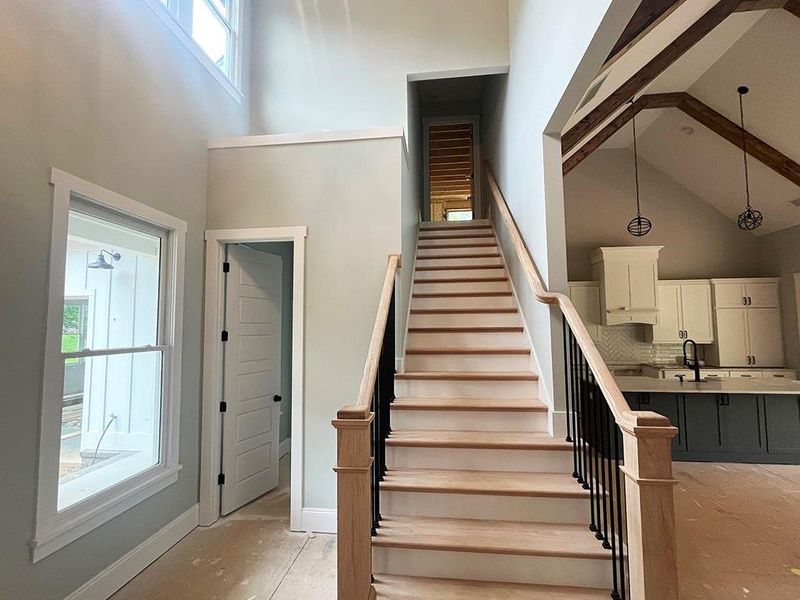 In-progress construction of a new home in , Canton, GA (Image 15).