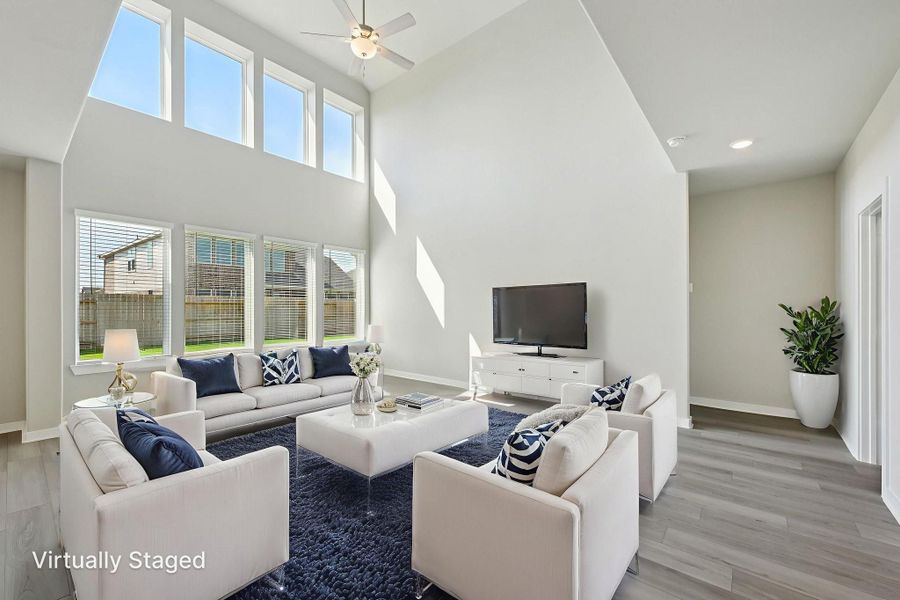 Photo is not of the actual home, but is an inspirational photo of builder’s model home and may depict options, furnishings, and/or decorator features that are not included