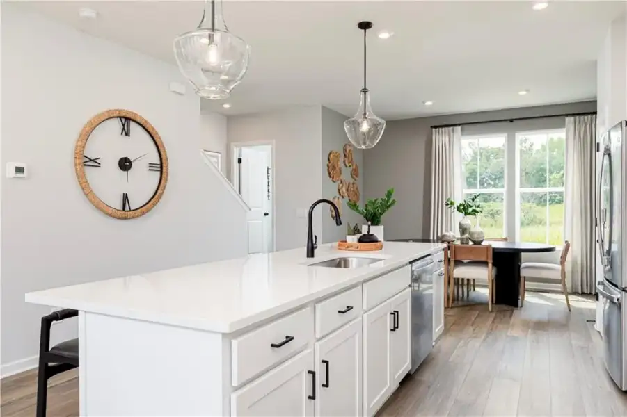 Furnished interior view inside a new home in , Powder Springs (Image 4).