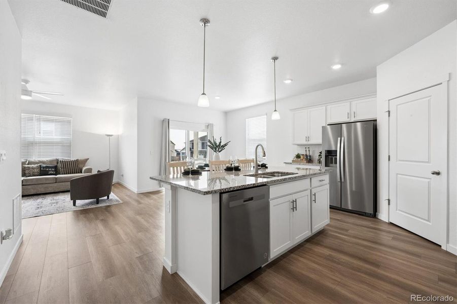 Furnished interior view inside a new home in Timberleaf, Thornton (Image 12). Furnished interior view inside a new home in Timberleaf, Thornton (Image 12).