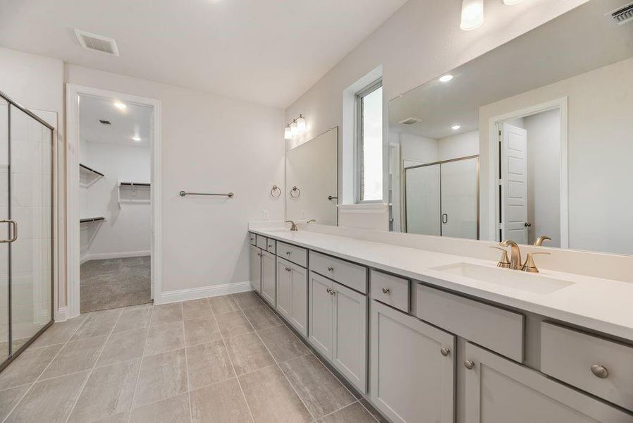 Furnished interior view inside a new home in Sutton Fields, Celina (Image 13).