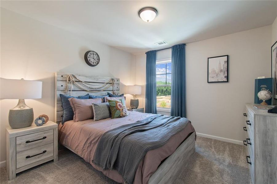 Furnished interior view inside a new home in Crofton Place Enclave, Snellville (Image 17).