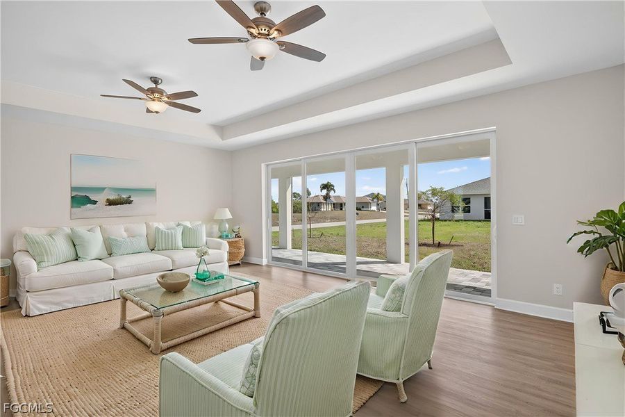 Furnished interior view inside a new home in Cape Coral, Cape Coral (Image 4).
