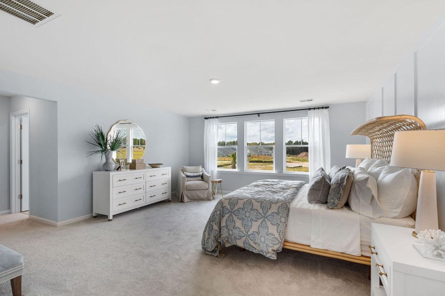 Furnished interior view inside a new home in Sweetgrass at Summers Corner, Summerville (Image 2). Furnished interior view inside a new home in Sweetgrass at Summers Corner, Summerville (Image 2).