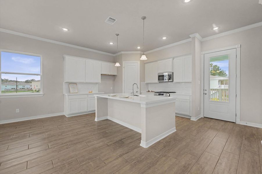 Completed home same floor plan