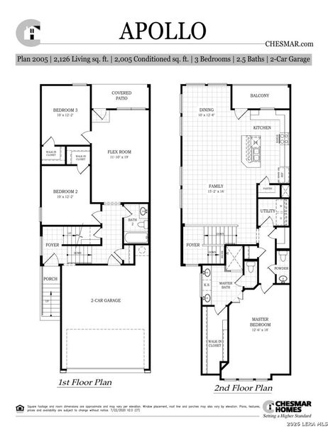 2D floor plan layout of this home in Rose Hill, San Antonio, TX (Image 3).
