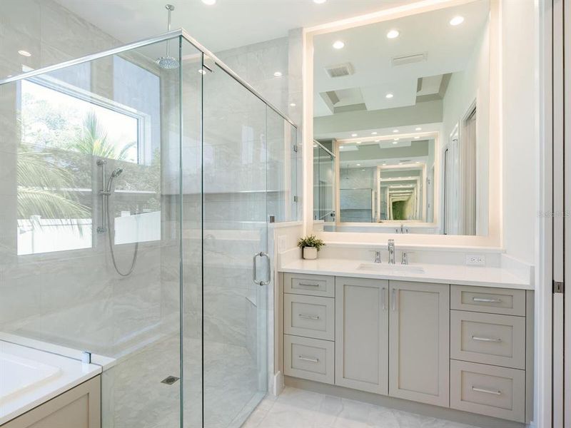 Furnished interior view inside a new home in , Sarasota (Image 13).