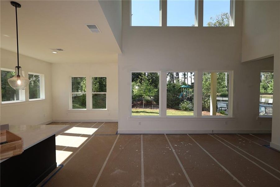 In-progress construction of a new home in Settingdown Farms, Cumming, GA (Image 11).