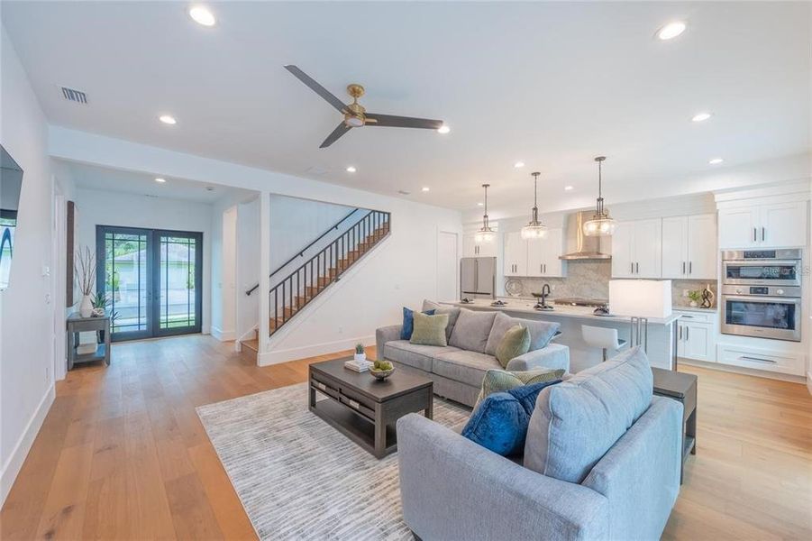 Furnished interior view inside a new home in , Sarasota (Image 14).