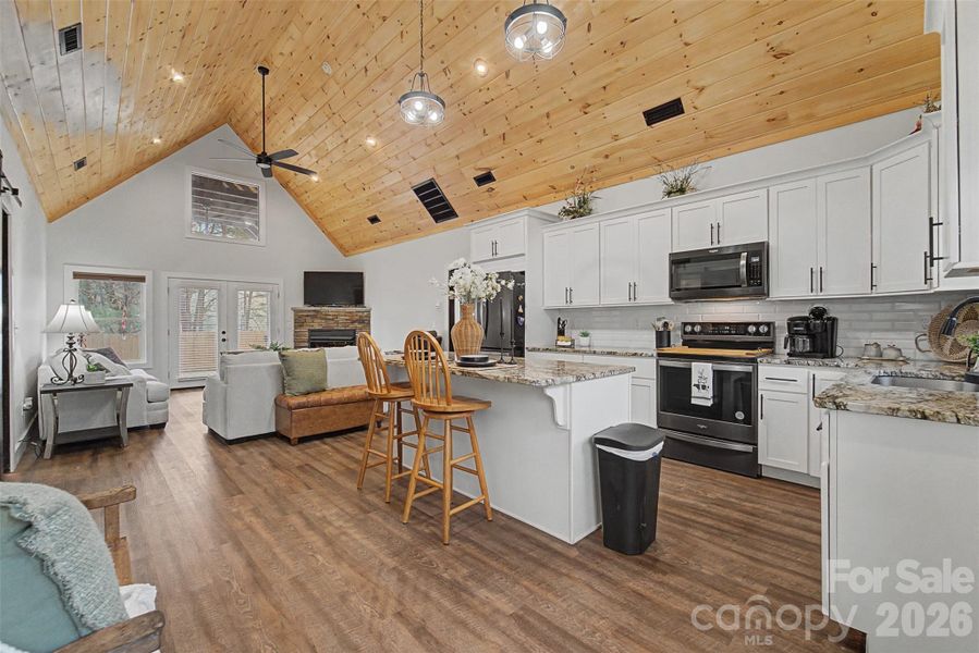 Furnished interior view inside a new home in , Bryson City (Image 10). Furnished interior view inside a new home in , Bryson City (Image 10).