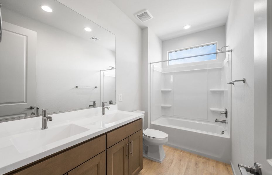 Furnished interior view inside a new home in Legado West, Queen Creek (Image 14).
