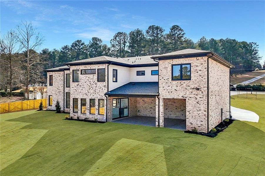 Exterior details and patio area of a home in , Dacula (Image 33). Exterior details and patio area of a home in , Dacula (Image 33).
