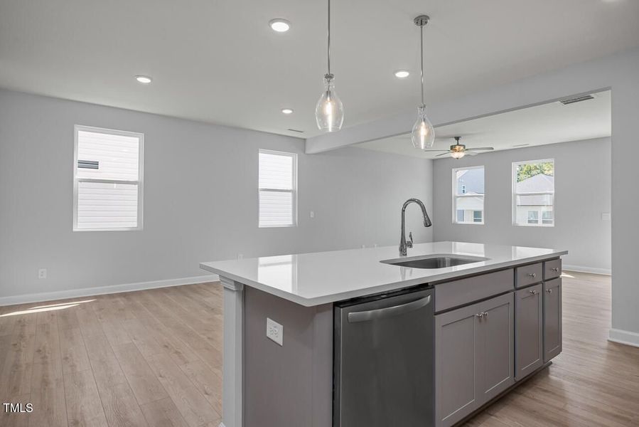 Furnished interior view inside a new home in Gregory Village, Lillington (Image 7).