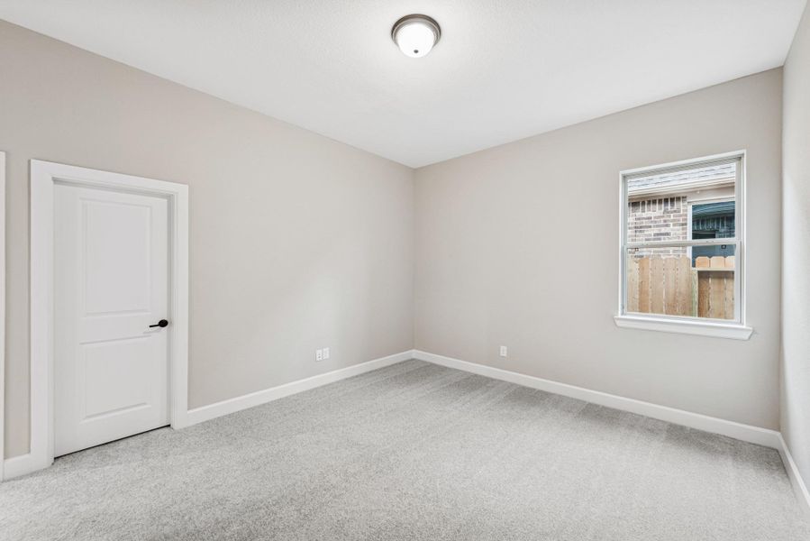 Spacious, unfurnished interior of a new home in The Highlands 55' - Encore Collection, Porter (Image 23). Spacious, unfurnished interior of a new home in The Highlands 55' - Encore Collection, Porter (Image 23).