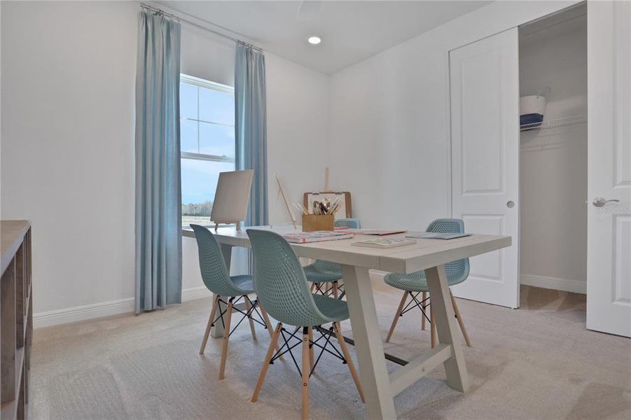 Furnished interior view inside a new home in Angeline, Land O' Lakes (Image 15).