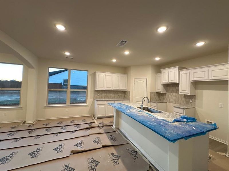 In-progress construction of a new home in Covenant Park, Springtown, TX (Image 7). In-progress construction of a new home in Covenant Park, Springtown, TX (Image 7).