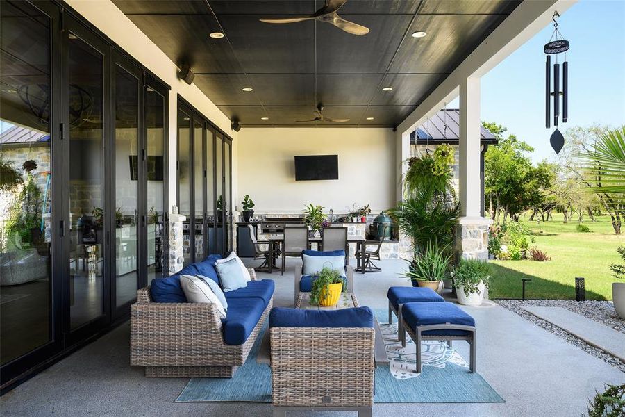 Furnished interior view inside a new home in , Royse City (Image 33).