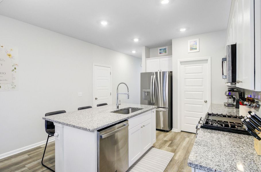 Furnished interior view inside a new home in , Summerville (Image 27).