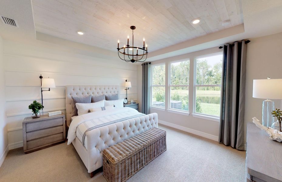 Furnished interior view inside a new home in Del Webb North Myrtle Beach, Myrtle Beach (Image 5).