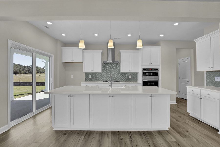 Furnished interior view inside a new home in East Wynd, Hampstead (Image 7).