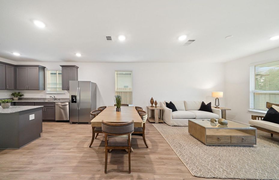 MODEL HOME images may NOT be consistent with the finished product.