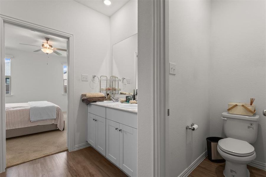 Furnished interior view inside a new home in Bridgewater, Princeton (Image 29).