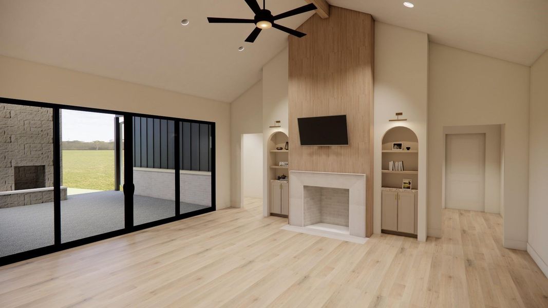 Furnished interior view inside a new home in , Bryan (Image 4).
